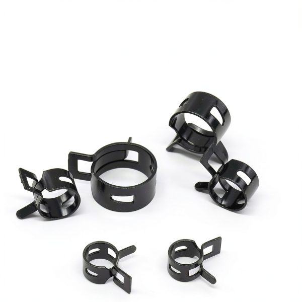 Smseace Spring Hose Clamps Carbon Steel Leak Proof 8 Sizes-2