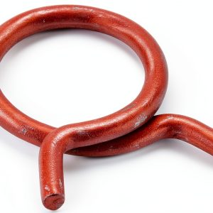 Rotor Clip Spring Hose Clamp Zinc Finish 3/8 Tang-0