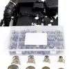 Kuuleyn 304 Stainless Steel Spring Hose Clamps 160-Piece Set-5