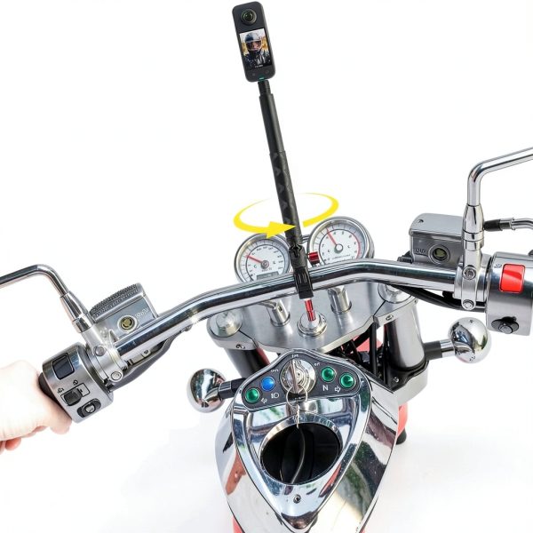 KOQEIEY Motorcycle Bike Mount Adjustable-3