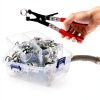 SEKSUALA Spring Hose Clamps 180pcs Grey-6