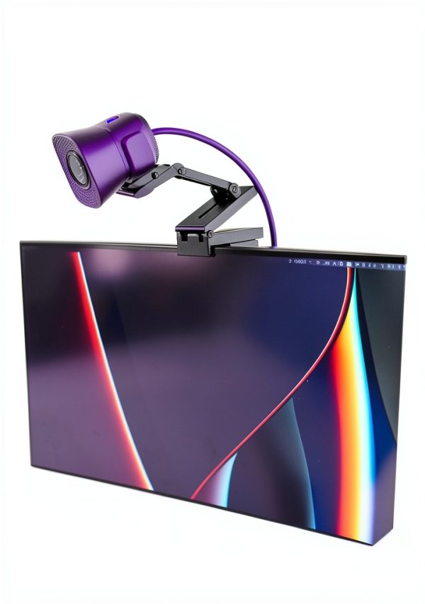 Calibra Webcam Clamp Mount Adjustable Black-5