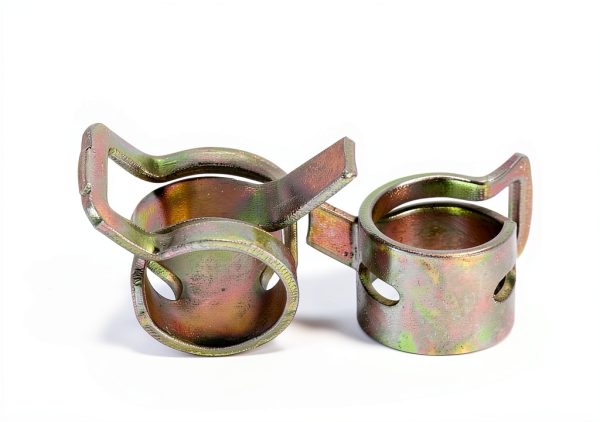 PATIKIL Spring Hose Clamps Zinc Plated 65Mn Steel Leak Proof-1