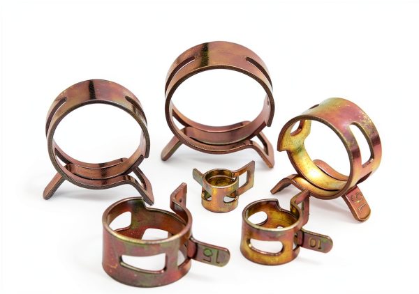 NexSync Spring Hose Clamps 65 Manganese Steel Double Ear-2