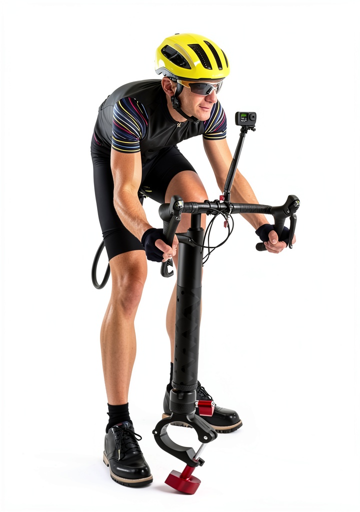 'KOQEIEY motorcycle bike mount on a bike handlebar'
