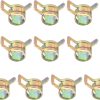 PATIKIL Spring Hose Clamps Zinc Plated 65Mn Steel Leak Proof-0