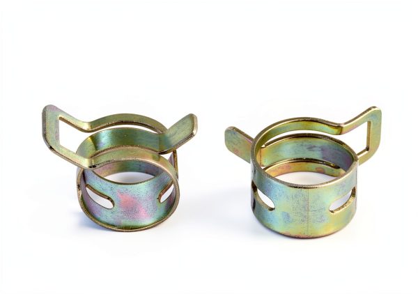 PATIKIL Spring Hose Clamps Zinc Plated Steel Leak Proof-1