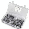 Kuuleyn 304 Stainless Steel Spring Hose Clamps 160-Piece Set-2