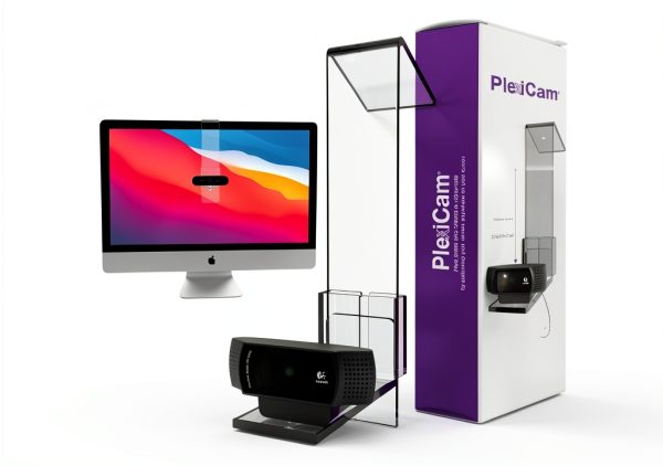 PlexiCam Webcam Mounts for Large Laptops and Monitors-0