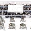 Kuuleyn 304 Stainless Steel Spring Hose Clamps 160-Piece Set-7