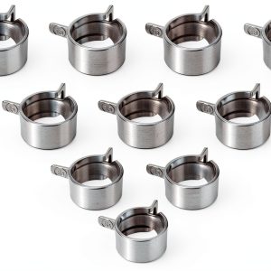 Koolance Spring Hose Clamps Nickel Steel Reusable 10 Pack-0