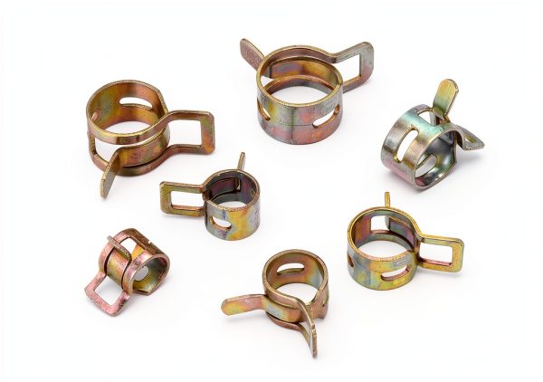 PATIKIL Spring Hose Clamps Zinc Plated Steel Leak Proof-3