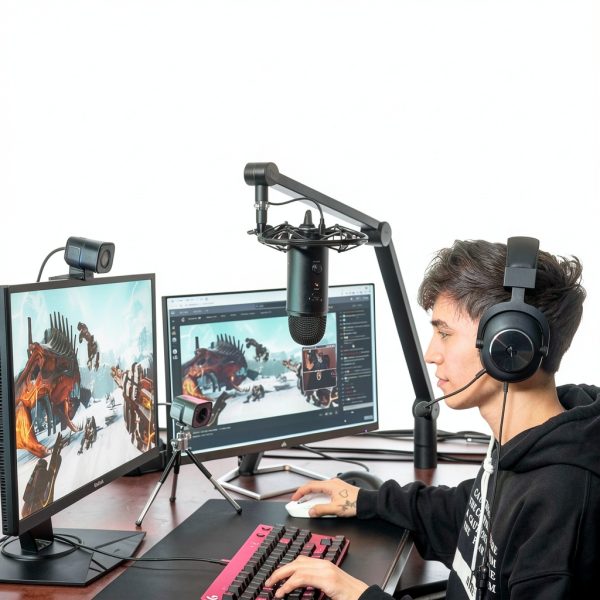 Logitech StreamCam Webcam Mount Black-6