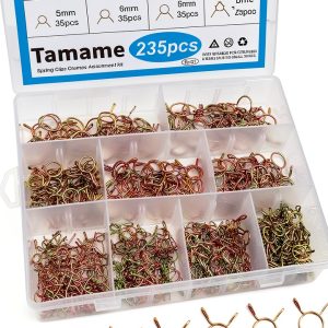 Tamame Spring Hose Clamps 65Mn Steel 9 Sizes Motorcycle ATV-0