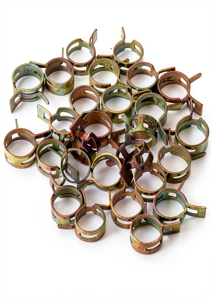 Cilky 20pcs Spring Hose Clamps made of 304 Stainless Steel