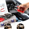 SEKSUALA Spring Hose Clamps 360pcs 5-34mm Steel_65Mn-5