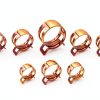 NexSync Spring Hose Clamps 65 Manganese Steel Double Ear-5