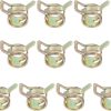 PATIKIL Spring Hose Clamps Zinc Plated 65Mn Steel Leak Proof-0