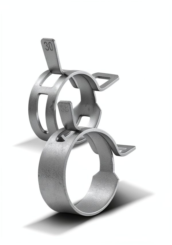 SEKSUALA Spring Hose Clamps 180pcs Grey-1