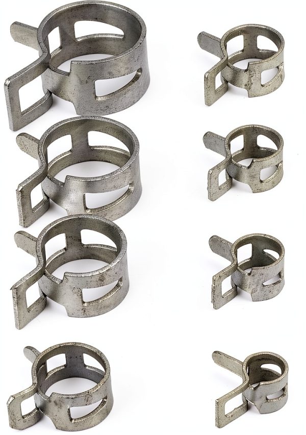 Kuuleyn 304 Stainless Steel Spring Hose Clamps 160-Piece Set-8