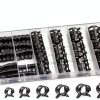 Smseace Spring Hose Clamps Carbon Steel Leak Proof 8 Sizes-0
