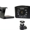 Acetaken Adjustable Webcam Stand Foldable Ball‑Head Mount Black-2