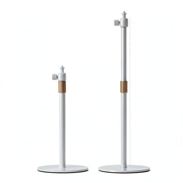 AceTaken White Webcam Stand Adjustable 17in-3
