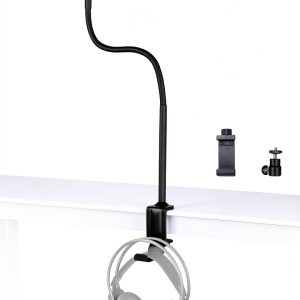 Webcam Mount Acetaken Adjustable Black Clamp-0