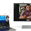TOCCOOL Transparent Acrylic Webcam Stand Portable-5