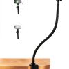 Acetaken Adjustable Webcam Stand Foldable Ball‑Head Mount Black-0