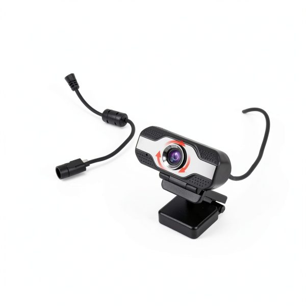 1080p Webcam GreenYellow Adjustable Panning Webcam-6