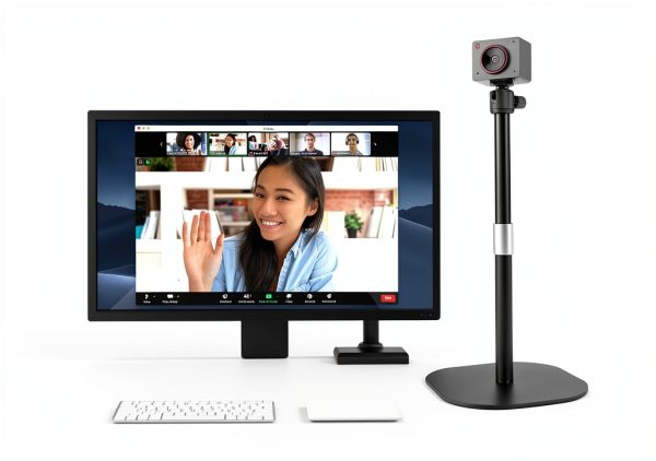 Acetaken Webcam Stand with Metal Ball-Head Adapter HDWS-ACT-002-1