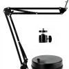 OXENDURE Webcam Mount 360° Turntable Black OX-WCA01-4