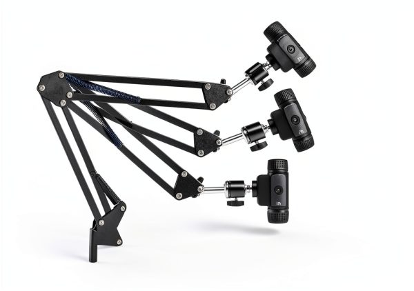 Webcam Floor Stand Acetaken WFS-ACT-003 Adjustable Black 22-70in Pole-4