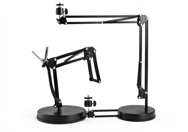 OXENDURE Webcam Mount 360° Turntable Black OX-WCA01-1