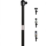 Acetaken Heavy-Duty Adjustable Webcam Stand with Aluminum Ball-Head-0