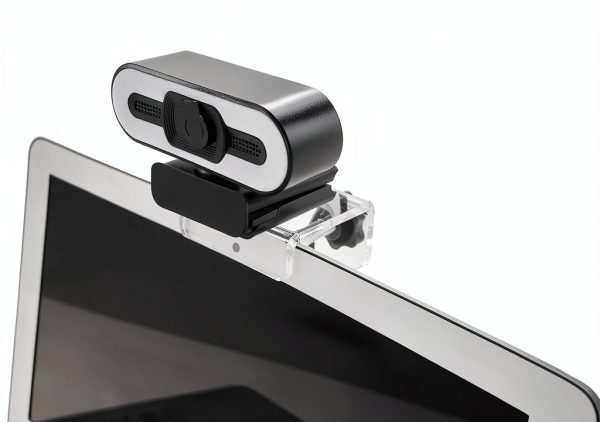 Webcam Stand HTLAKIKJ Adjustable Clear Acrylic Mount HT-WEBC-MONT-1