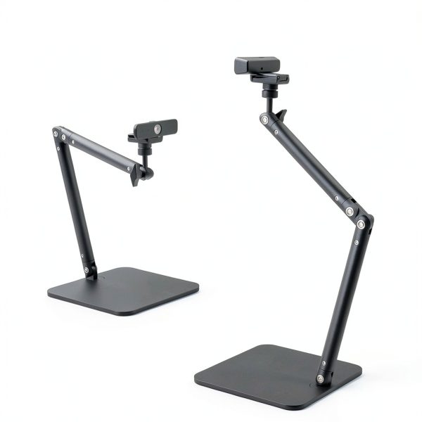 Advenza Adjustable Webcam Stand D708 Black Gimbal Mount-7