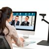Advenza Adjustable Webcam Stand D708 Black Gimbal Mount-2
