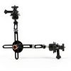 JCWINY Adjustable Webcam Mount for Monitor Black 9-inch Arm-3