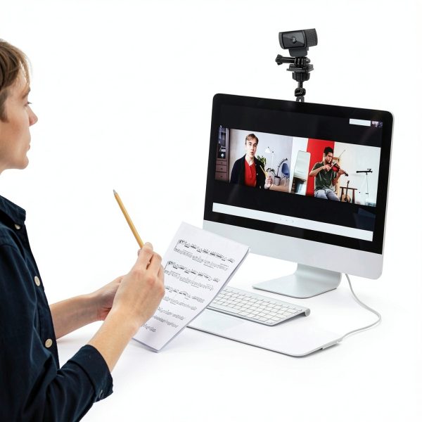 JCWINY Adjustable Webcam Mount for Monitor Black 9-inch Arm-6