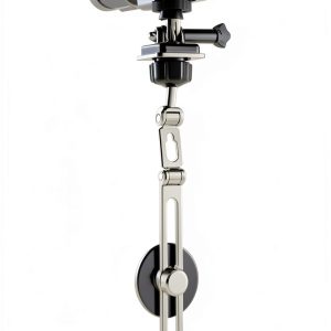 JCWINY Adjustable Webcam Mount for Monitor Black 9-inch Arm-0