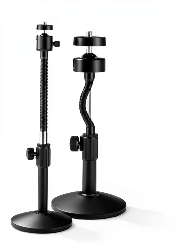 Webcam Stand Puroma WS01 Metal Tripod with Goose Neck Arm-2