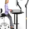 Webcam Floor Stand Acetaken WFS-ACT-003 Adjustable Black 22-70in Pole-3
