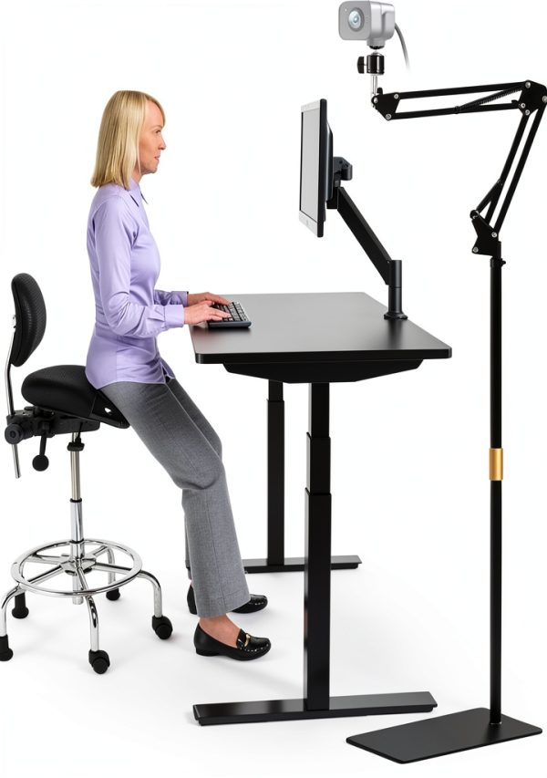 Webcam Floor Stand Acetaken WFS-ACT-003 Adjustable Black 22-70in Pole-3