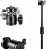 Khazylorr 18‑inch Adjustable Webcam Stand with 360° Ball Head-2