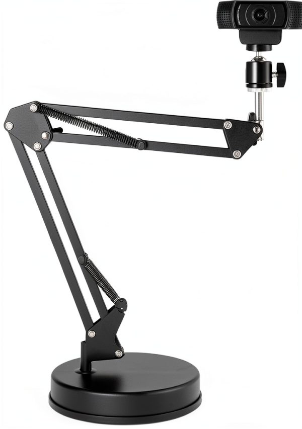 OXENDURE Webcam Mount 360° Turntable Black OX-WCA01-0
