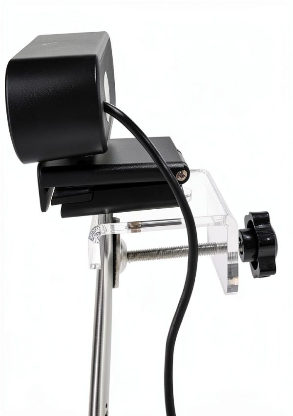 Webcam Stand HTLAKIKJ Adjustable Clear Acrylic Mount HT-WEBC-MONT-2
