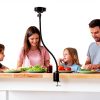 AceTaken Webcam Stand Rotatable Ball‑Head Adapter Black 25WMGRS‑002-3