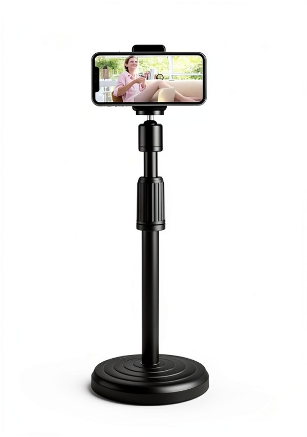 Khazylorr 18‑inch Adjustable Webcam Stand with 360° Ball Head-0